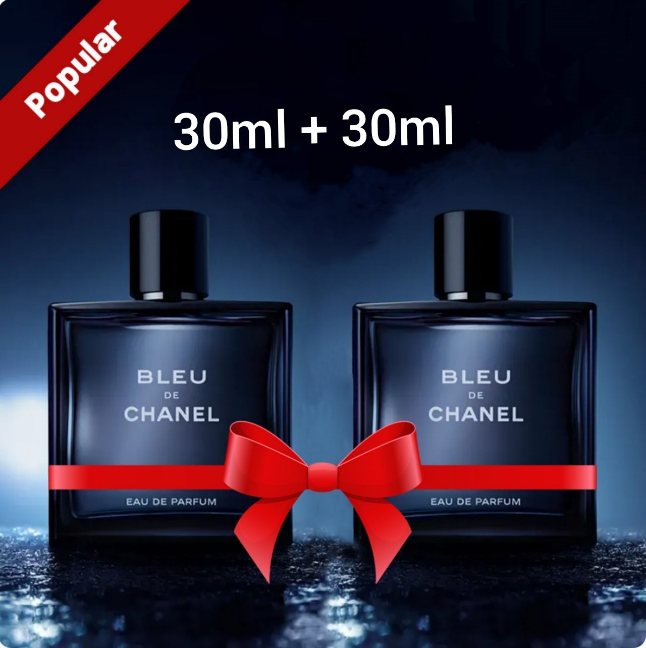 Bleu de chanel perfume ( 30ml + 30ml )