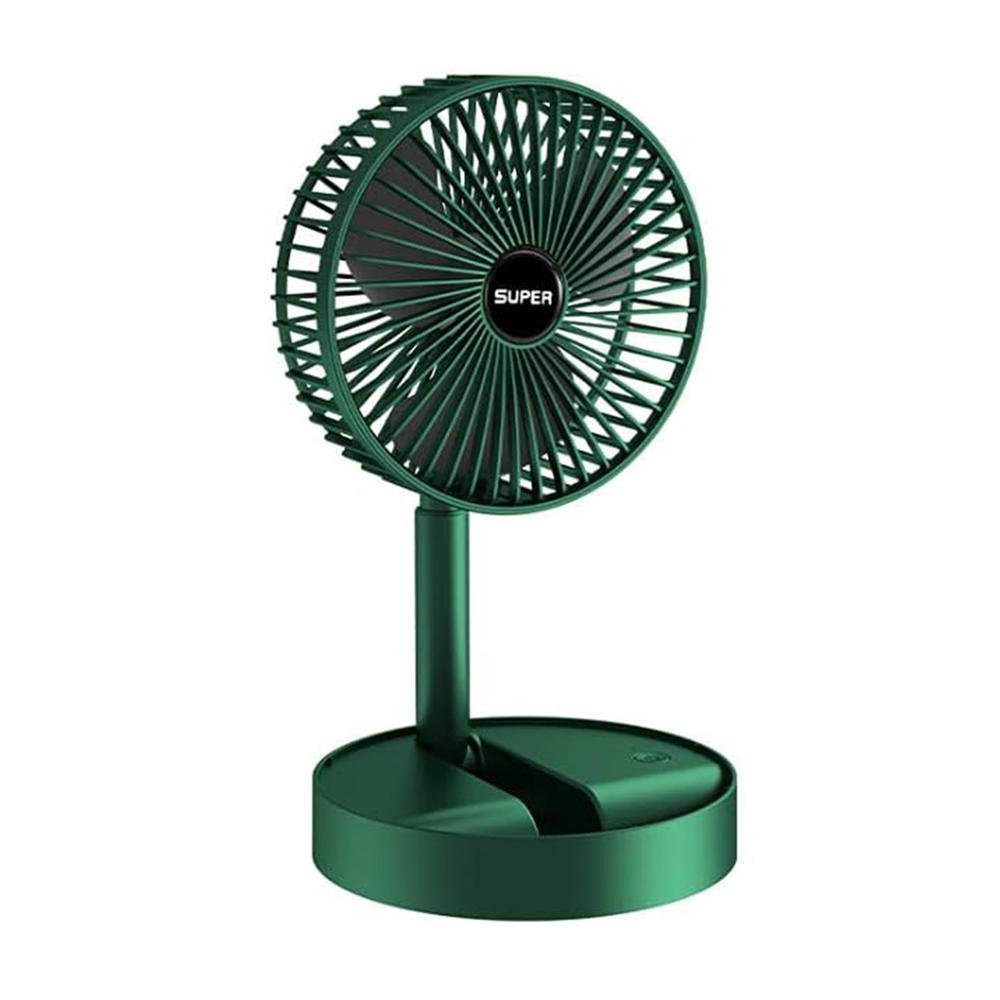 Portable folding fan