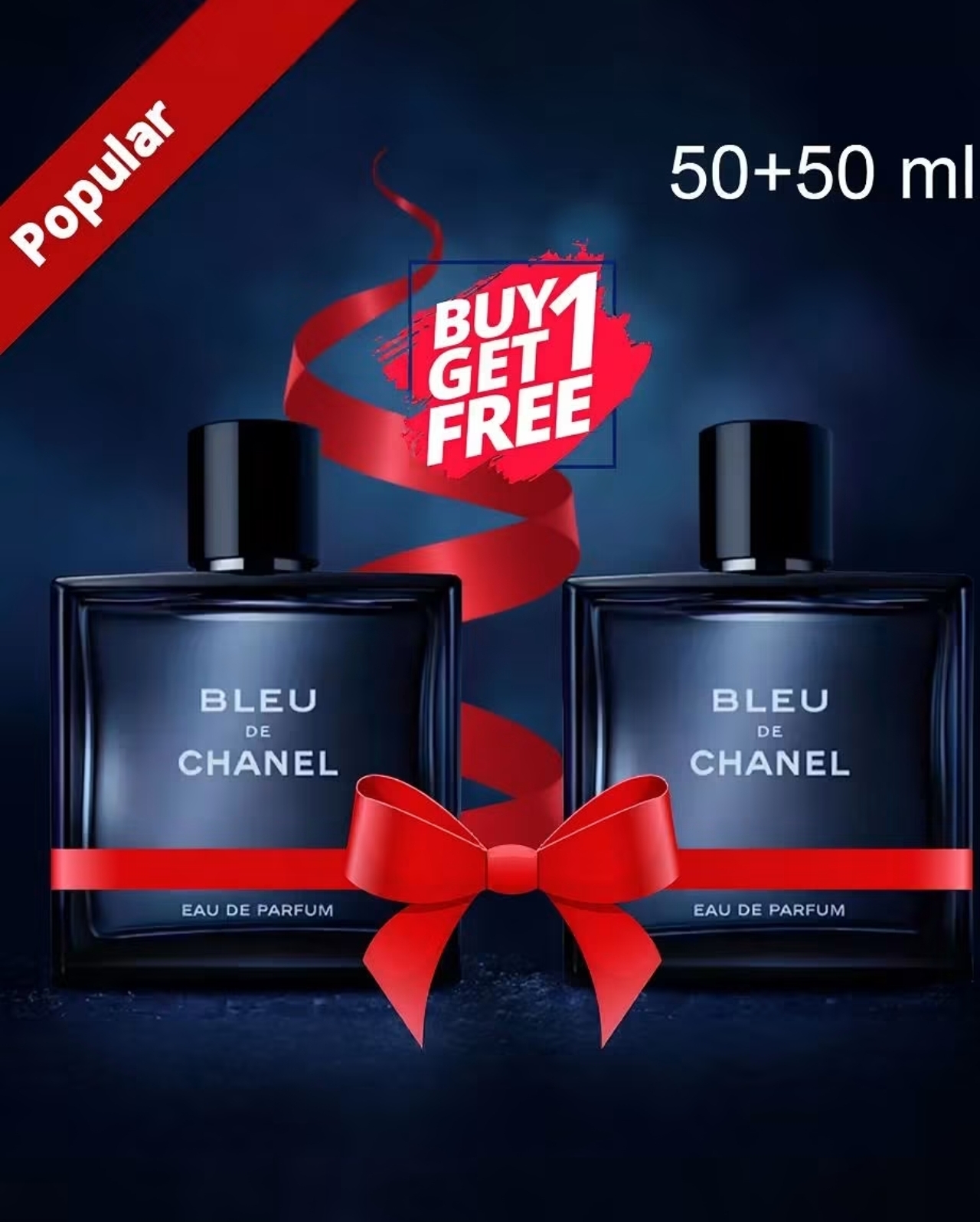 Bleu de channel buy 1 get 1 free 50+50ml